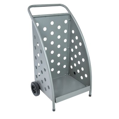 Sunnydaze Decor Steel Firewood Log Cart With Wheels - 34 in. H