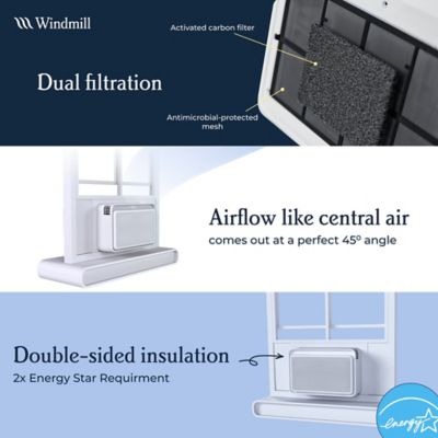 Image showing 5 th Windmill Air Smart AC with Whispertech, WM08W2WI