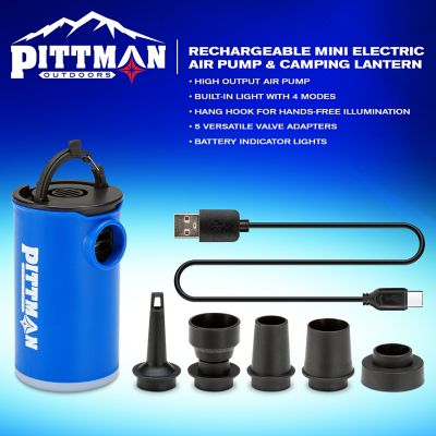 Image showing  Mini Air Pump & Camping Lantern