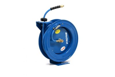 Image showing  Rubber Air Hose Reel Heavy Duty Single Arm Assembly 3/8 in. x 75 ft., 10010518