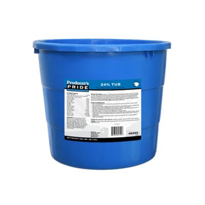 Producer's Pride 24% Cattle Protein Tub, 200 lb. Tub