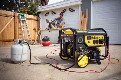 Image showing 9 th Champion Power Equipment 10,625-Watt Electric Start Dual Fuel Home Backup Portable Generator with CO Shield