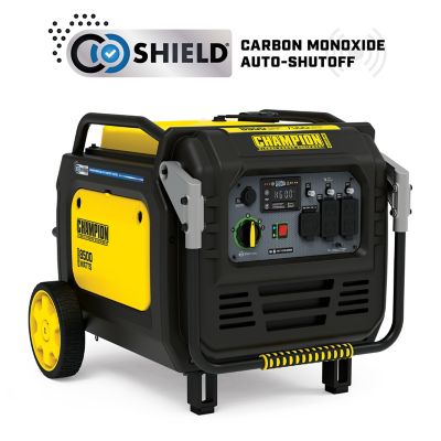 Champion Power Equipment 8500-Watt Electric Start Home Backup Portable Inverter Generator with Quiet Technology and CO Shield