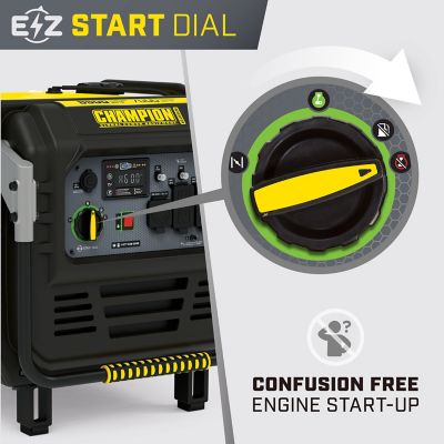 Image showing 5 th Champion Power Equipment 8500-Watt Electric Start Home Backup Portable Inverter Generator with Quiet Technology and CO Shield