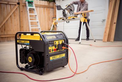 Image showing 8 th Champion Power Equipment 4,500/3,650-Watt Gasoline Powered Portable Inverter Generator, Quiet Technology, CO Shield, RV-Ready