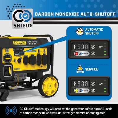 Image showing  7250-Watt RV Ready Portable Inverter Generator with Quiet Technology and CO Shield