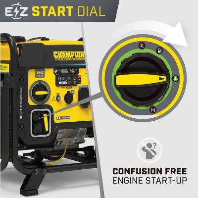 Image showing 6 th Champion Power Equipment 7250-Watt RV Ready Portable Inverter Generator with Quiet Technology and CO Shield