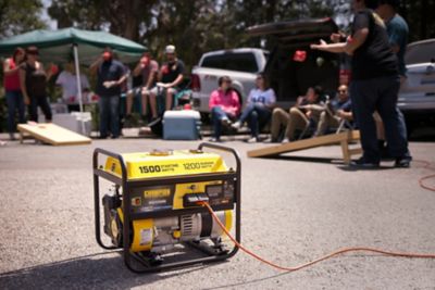 Image showing 9 th Champion Power Equipment 1500-Watt Portable Generator with CO Shield
