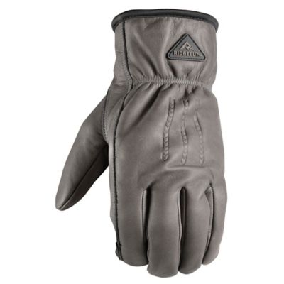 Image showing  Men's Insulated Water-Resistant Leather Touchscreen Work Gloves, 1 Pair