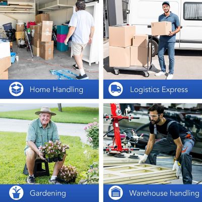 Image showing  4-Wheel Steel Standard Duty Platform Truck, WKDHS440