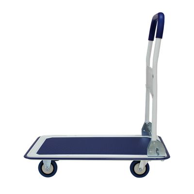 Image showing  330 lb. Capacity 4-Wheel Standard Duty Steel Platform Truck