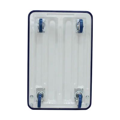 Image showing  330 lb. Capacity 4-Wheel Standard Duty Steel Platform Truck