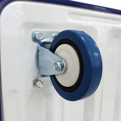 Image showing 6 th WRIGHTMASTER 330 lb. Capacity 4-Wheel Standard Duty Steel Platform Truck