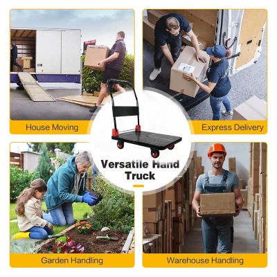 Image showing  4-Wheel Standard Duty Platform Truck, TWK162609