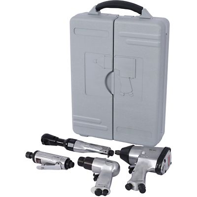Image showing 6 th WRIGHTMASTER Air Tool and Accessories Kit with Storage Case, TWK46503