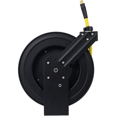 Image showing  1/2 in. x 50 ft. Auto Rewind Air Hose Reel, Heavy Duty Steel