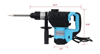 Image showing 7 th WRIGHTMASTER 1100W 1-1/2 in. SDS Plus Rotary Hammer Drill with 3 Functions, TWK46509