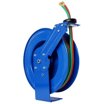 Image showing 5 th WRIGHTMASTER 1/4 in. Retractable STD Duty Welding Hose Reel, Max 200 PSI, TWK46522