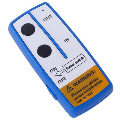 Image showing  3500 lb. 12V ATV/UTV Electric Steel Cable Winch with Remote