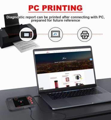 Image showing  OBD2 ABS SRS Transmission and Engine Diagnostic Code Reader