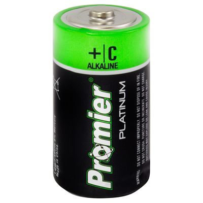 Image showing  C Platinum Alkaline Battery, 2 Pack