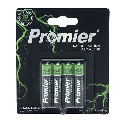 Promier AAA Alkaline 8 Pack