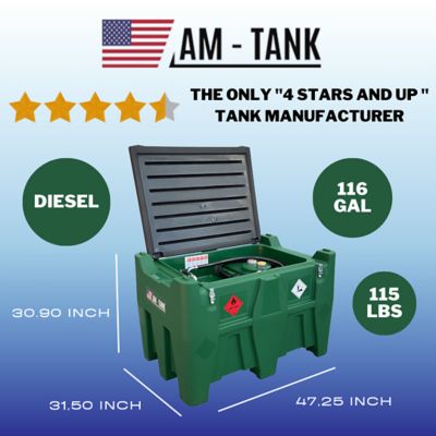 Image showing  116 DIESEL PLUS Portable Diesel Tank 116 gal.