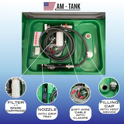 Image showing  58 DIESEL FUTC Portable 58 gal. Diesel Tank Low Profile