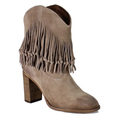 Diba True True Sky Fringed Western Boot