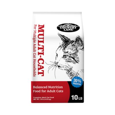 Country Lane Multi Cat Adult Fish Flavor Cat Food, 10 lb.
