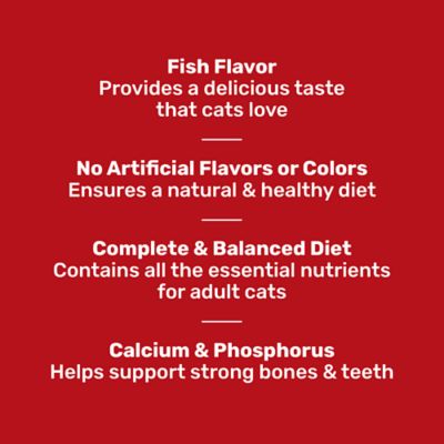 Image showing  Multi-Cat Fish Flavor Dry Cat Food