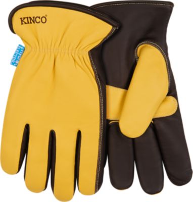 Kinco Glove Prem aquaHIDE Sheepskin Back, Prem aquaHIDE Palm, Sewn with Kevlar Heat-Resit Thread, Heatkeep