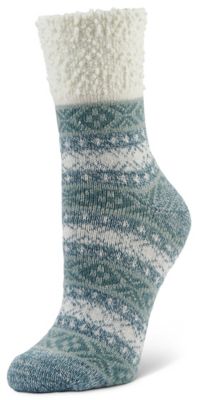 Little Hotties Fireside Tribal Metallic Crew Socks, 1 Pair