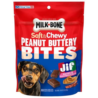 Milk-Bone 11.8 Ounce Peanut Buttery Bites Peanut Butter & Bacon