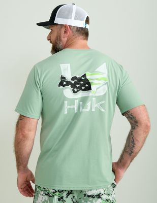Huk Men's Fish Flag T-Shirt