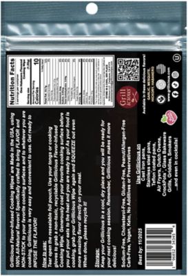 Image showing  3 Wipes-Habanero, Resealable Pouch