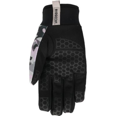 Image showing 1 th Ridgecut Women's Insulated Softshell Work Gloves, Purple Camo, 1 Pair