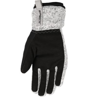 Image showing  Women's Insulated Fleece High-Cuff Work Gloves, Heather Gray, 1 Pair