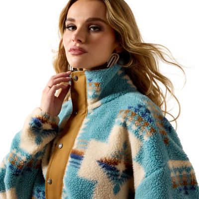 Image showing  Women's Sherpa Blocked Jacket