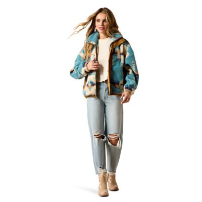 Image showing 4 th Ariat Women's Sherpa Blocked Jacket