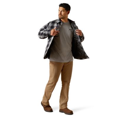Image showing  Men's Rebar Flannel Insulated Shirt Jacket