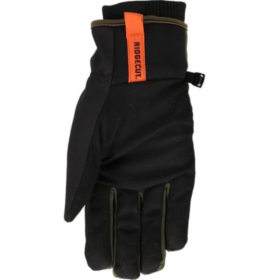 Image showing  Men's Insulated Water-Resistant Synthetic Leather Winter Gloves, 1 Pair