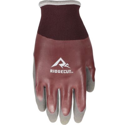 Image showing  Women's Dual Coated Double Dip Latex Work Gloves, 1 Pair