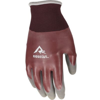 Image showing  Women's Dual Coated Double Dip Latex Work Gloves, 1 Pair