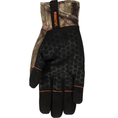 Image showing  Unisex Adult Synthetic Leather Hunting Gloves, Camo, Large, 1 Pair