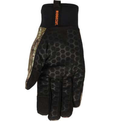 Image showing  Unisex Adult Flip Thumb and Finger Winter Hunting Gloves, Camo, 1 Pair