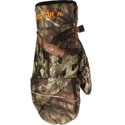 Image showing  Unisex Adult Fingerless Winter Mittens, Camo, 1 Pair