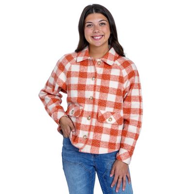 Molly Yeh Women's Brushed Knit Shirt Jacket