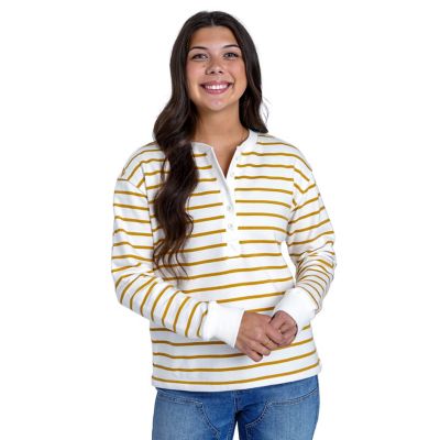 Image showing  Women's French Terry Henley Shirt