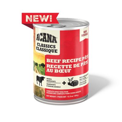 Image showing 8 th ACANA Classics Adult Beef Recipe Pate Wet Dog Food, 12.5 oz.